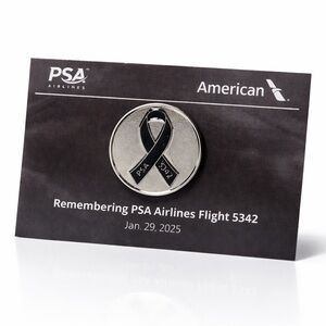 American Airlines Remembering PSA Airlines Flight 5342
Commemorative Ribbon Pin